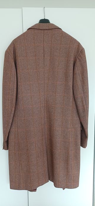 Palton subtire treanch-coat Masic Italia pura lana vergine ca nou