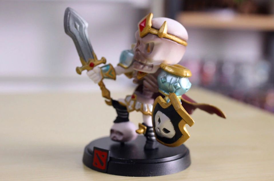 Figurina Leoric Ostarion Skeleton King Dota 9 cm