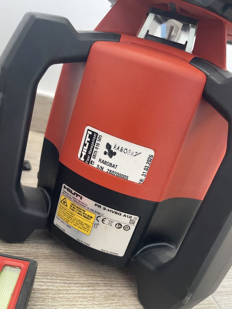 Nivela laser Hilti PR 3 HVSG raza verde