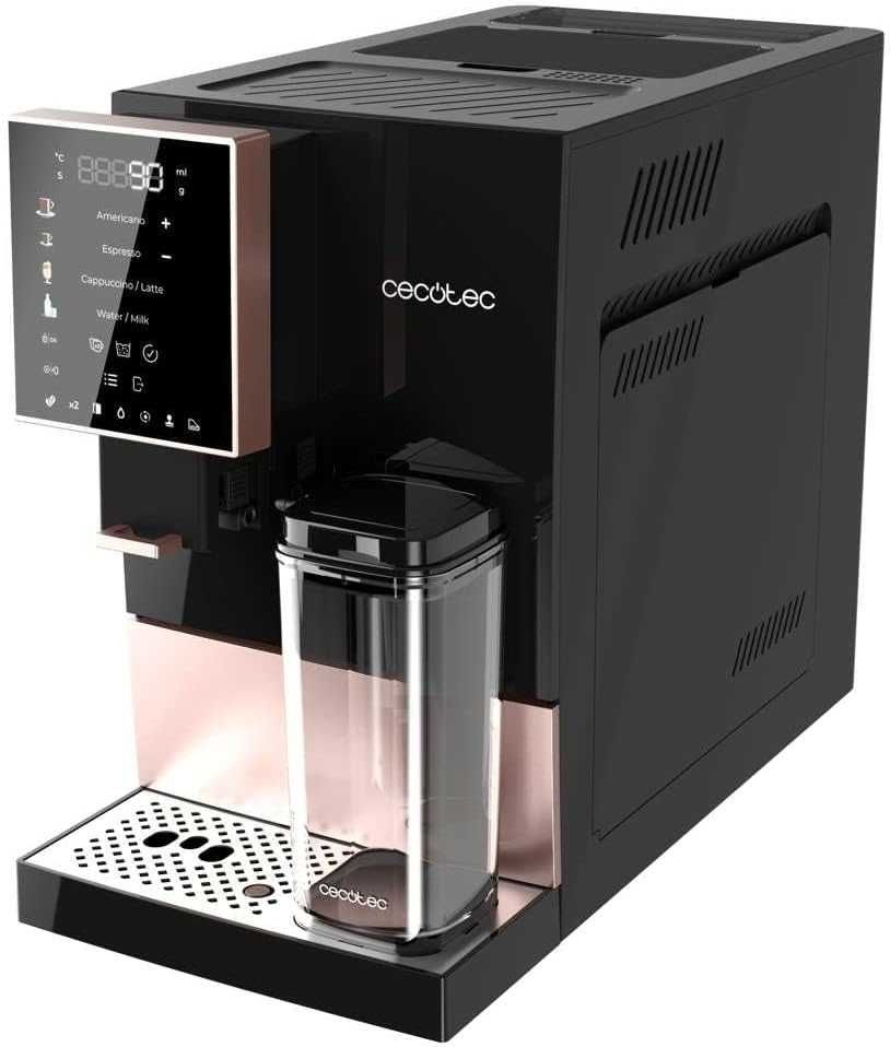 Cecotec Cremmaet Compactccino Black Rose, 19 бара, контейнер за мляко