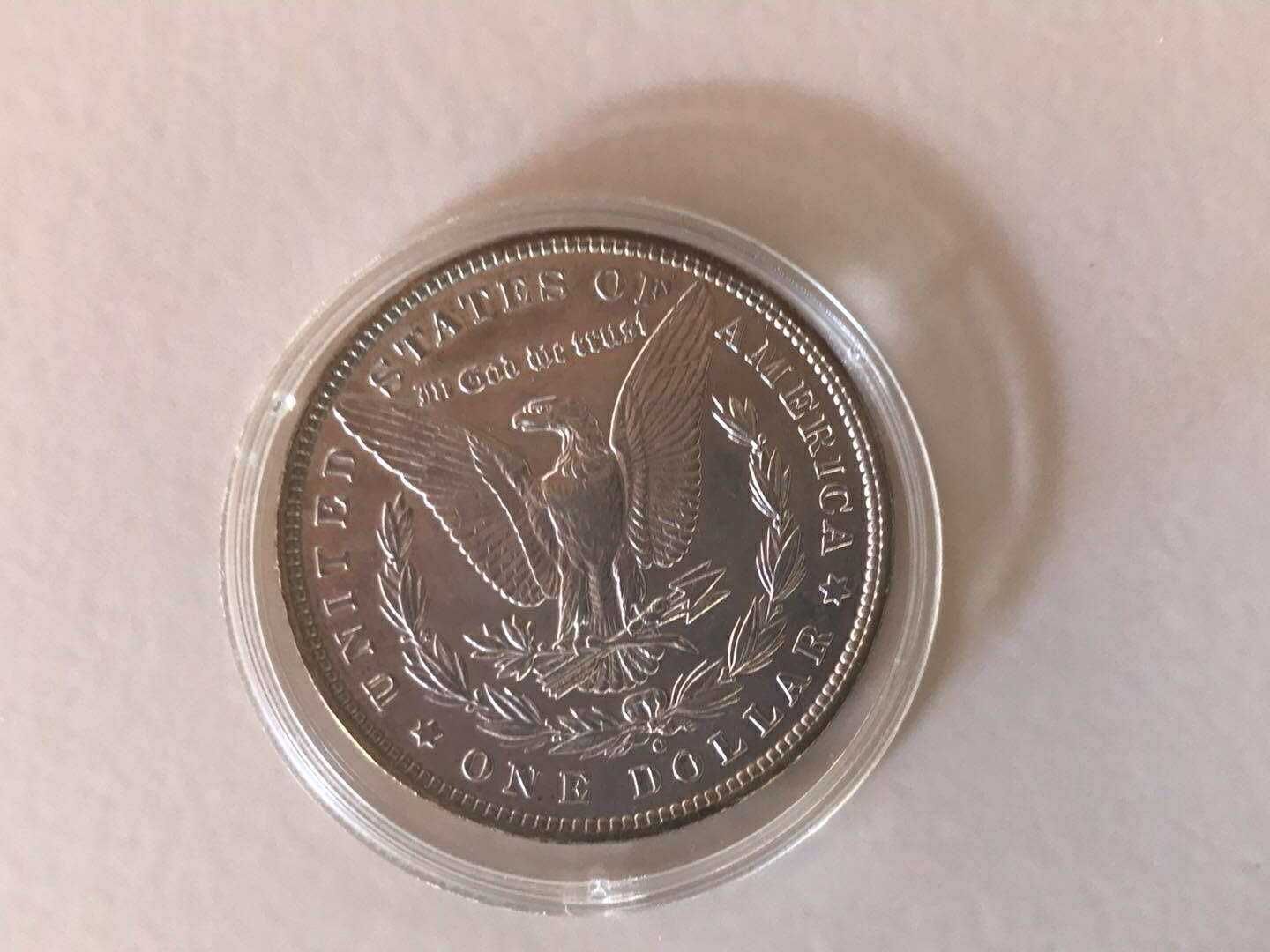 Moneda De Argint 1 DoIlar 1880, Silver Morgan Dollar-O