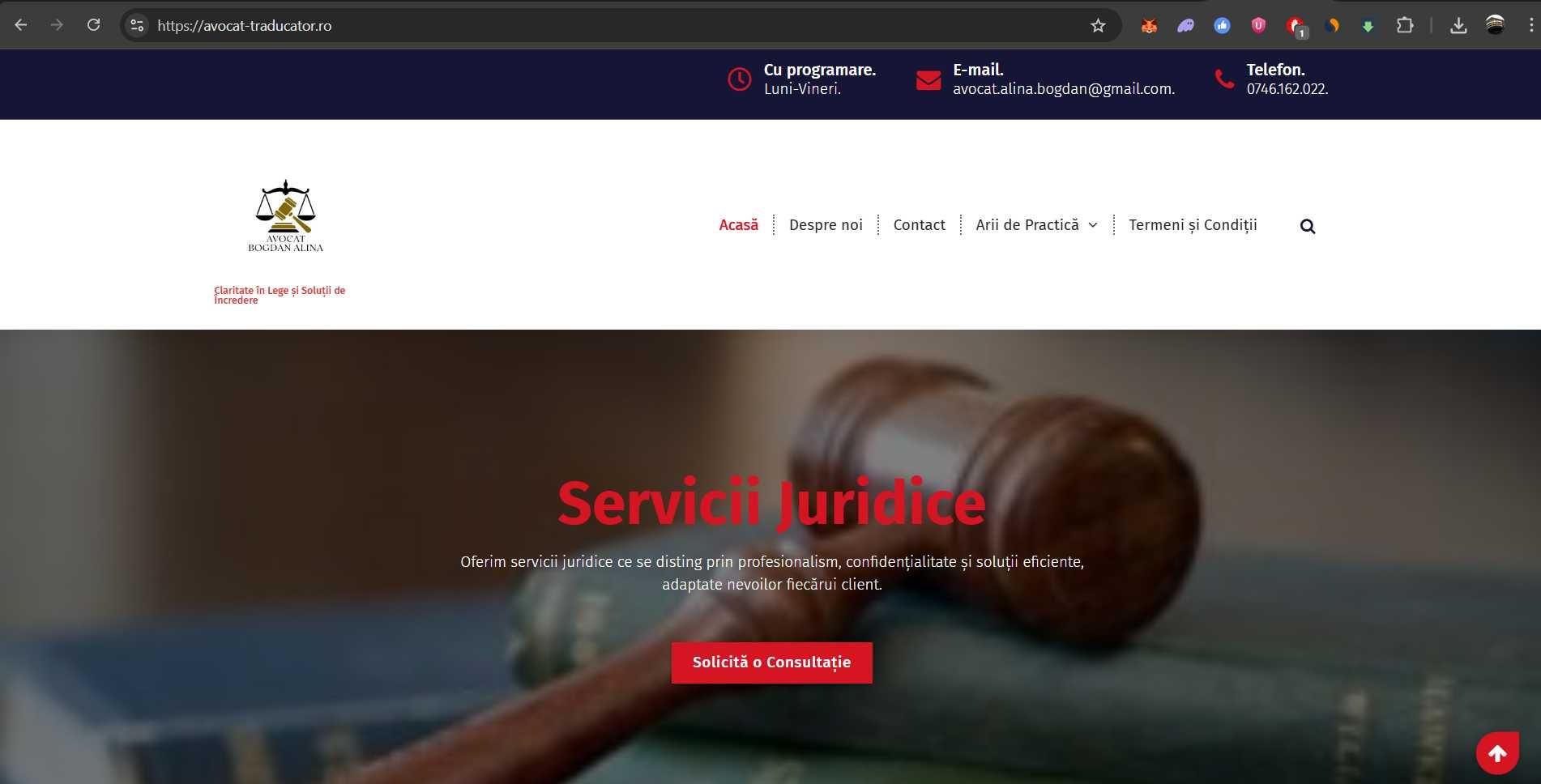 Creare Site Prezentare / Magazin Online / Promovare Facebook & TikTok