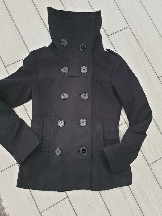 Palton negru marime S