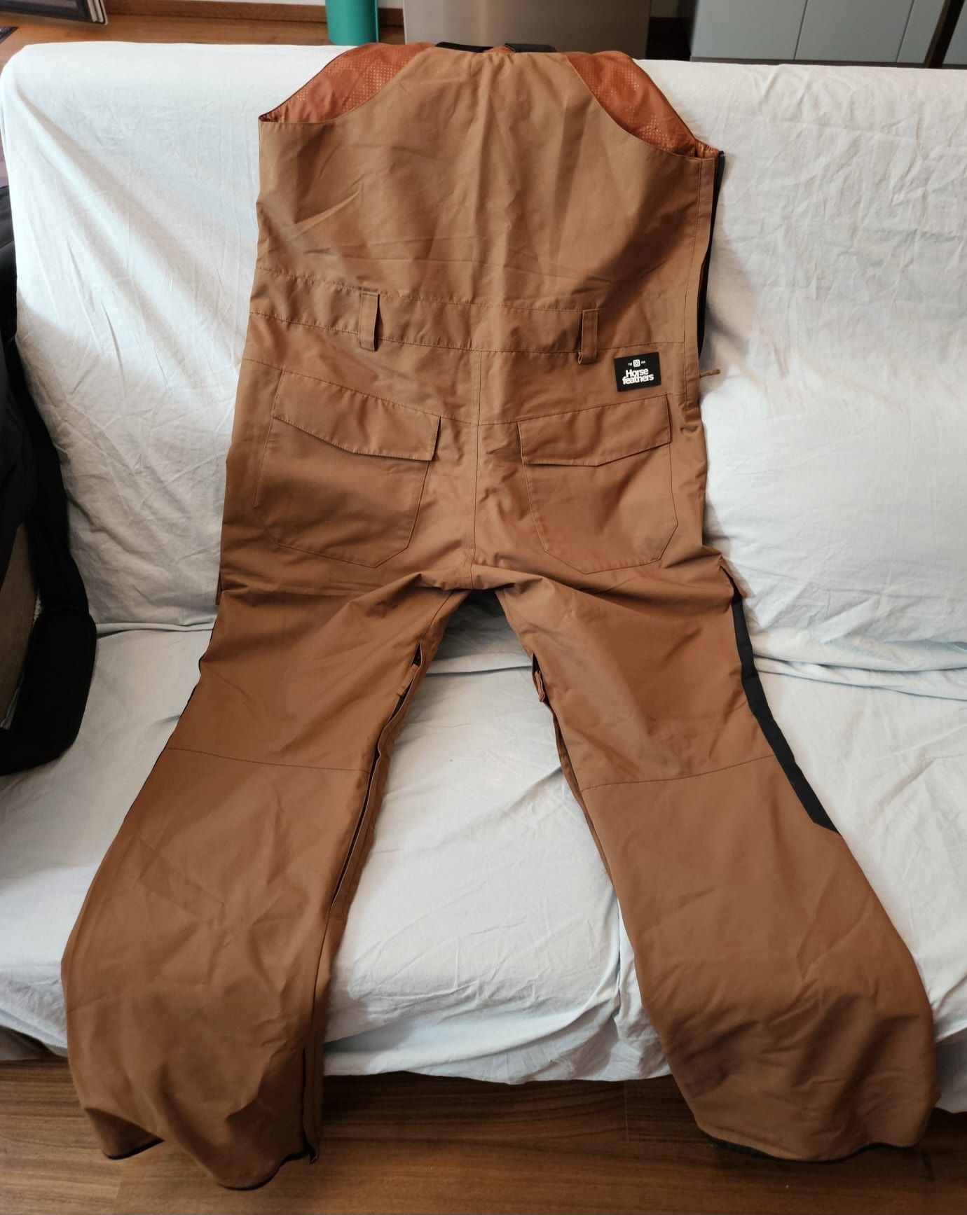 Vând salopeta Horsefeathers Medler pants, mărimea XL