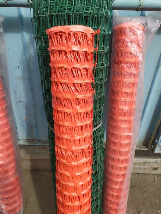 Сетка аварийного ограждения и садовая