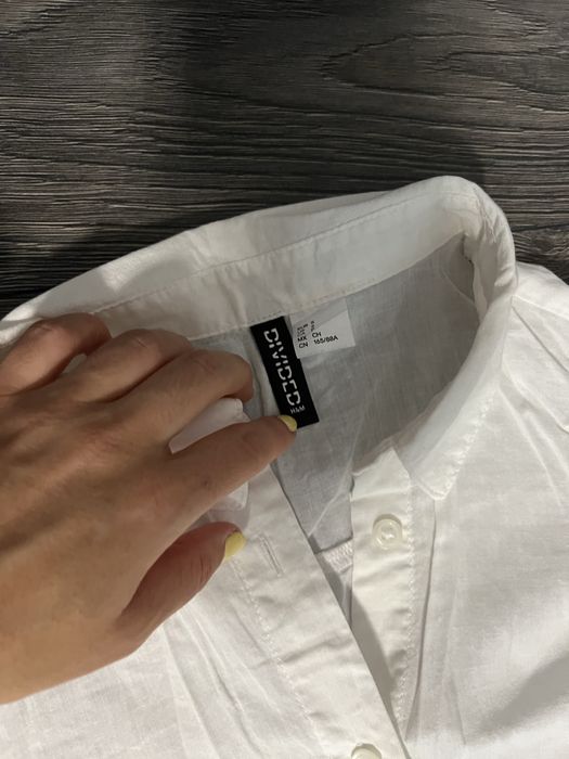 Панталон Н&М и бяла риза