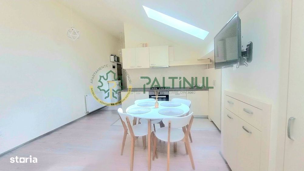 Apartament la mansarda cu o camera NOU et. 2