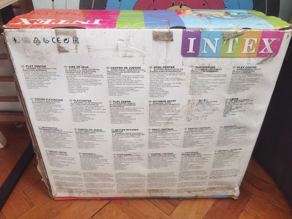 Piscina gonflabila  Intex cu tobogan dinozar
