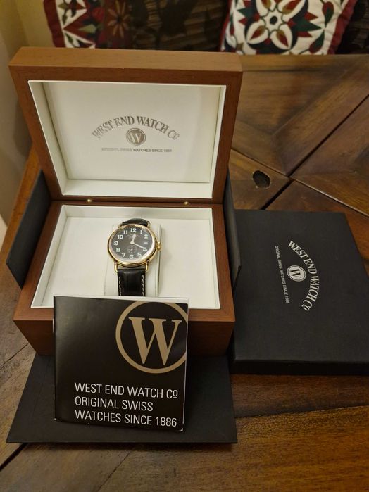 Нов позлатен West end Watch Sowar 1916 със сертификат за произход.