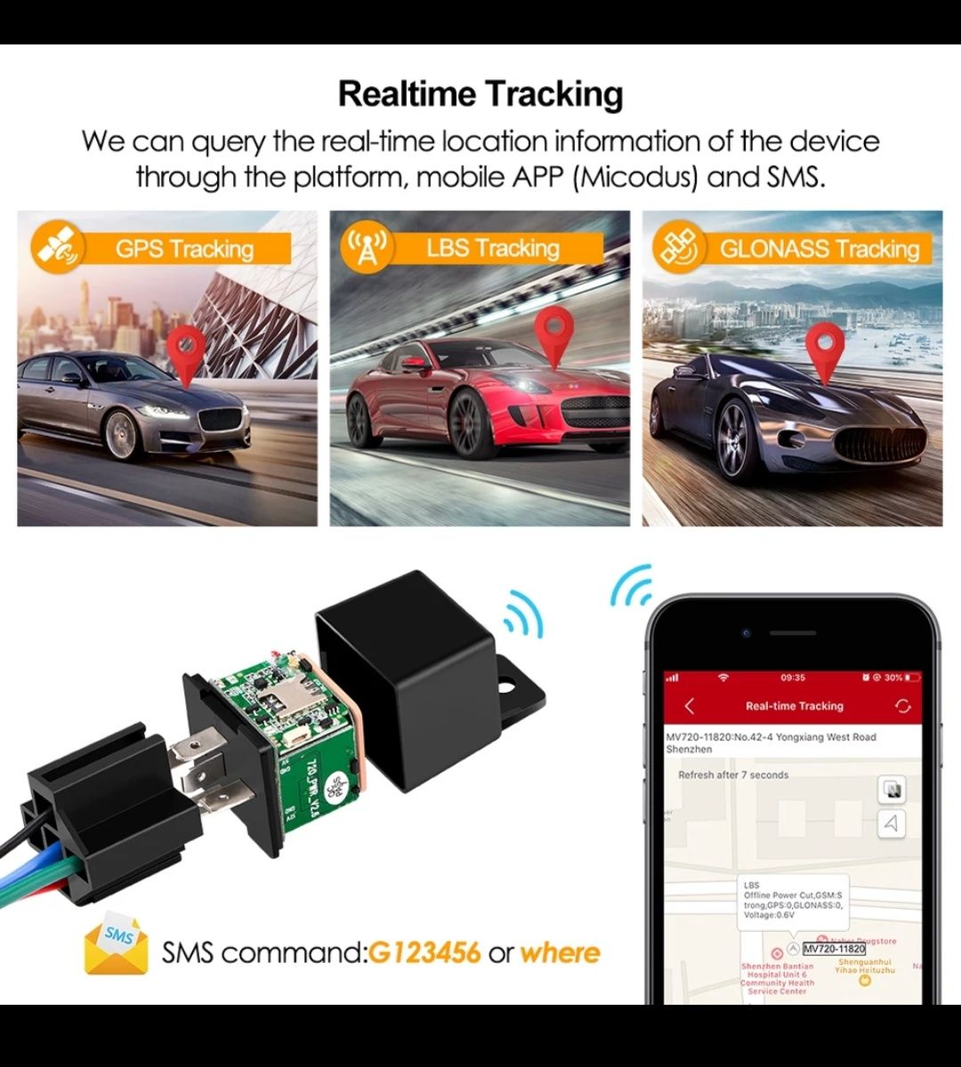 Gps-tracker -localizare-urmarire -spion