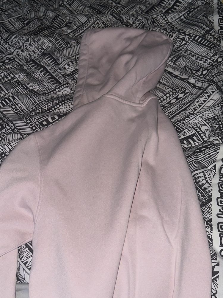 H&M розово hoodie S