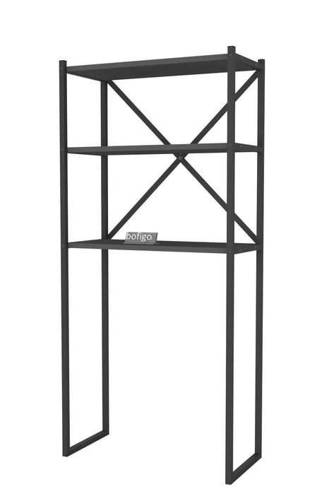 Шкаф за пералня и сушилня. Органайзер за баня с 3 рафта