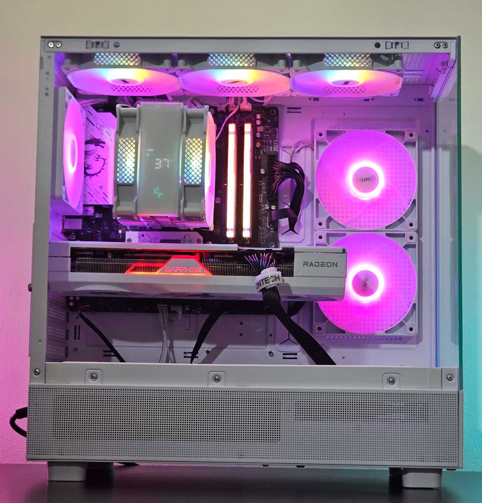 Ryzen 7800X3D/RX 7800XT 16GB/RAM 32GB/SSD 1TB/Чисто Нов+Гаранция