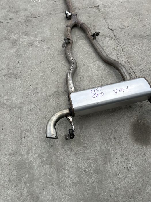 Evacuare completă , tobă finală BMW seria 7 G12 740 d 2017