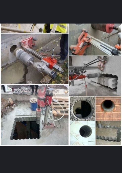 Перфаратор хизматлари битон бузиш тешиш кесиш