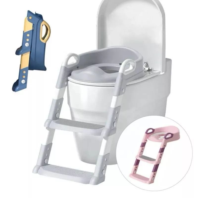 Нови сгъваеми универсални стълбички със седалка за тоалетна чиния 
СГЪ