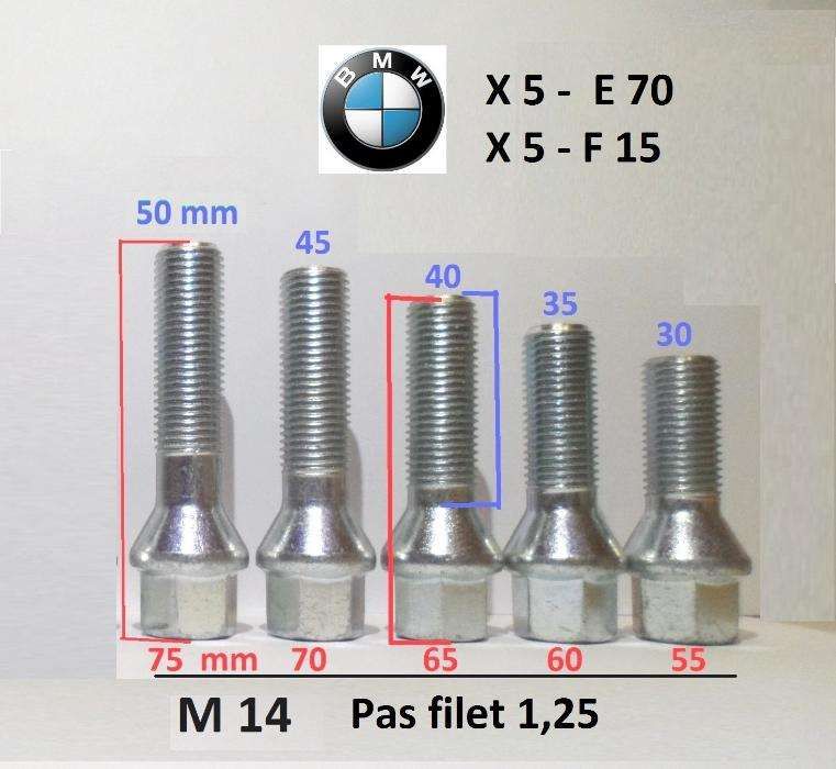 Set 10 Prezoane lungi BMW X5 - E 70 si X5 -F15