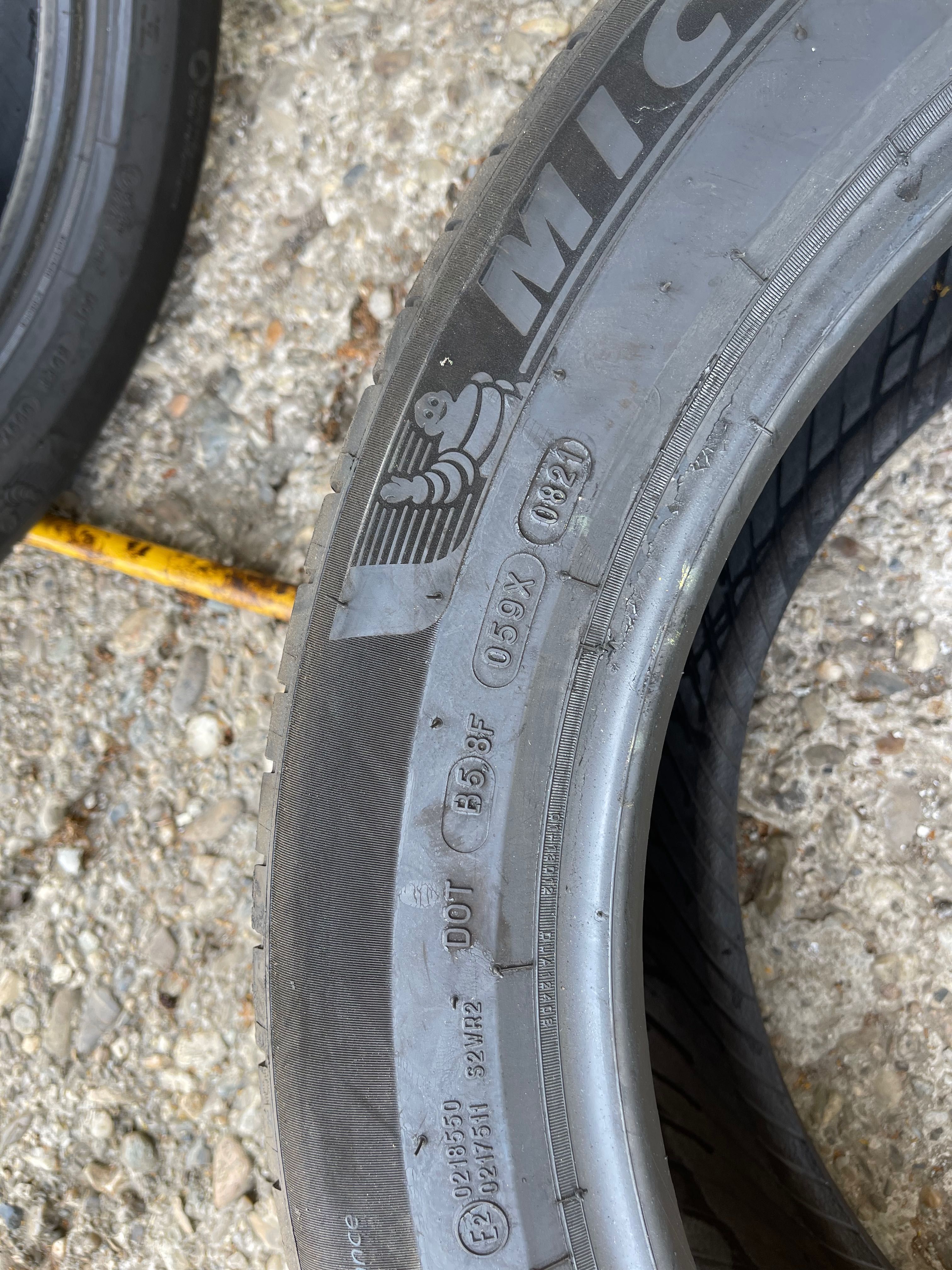 4 anvelope de vara Michelin fata 235/55/19 spate 255/50/19