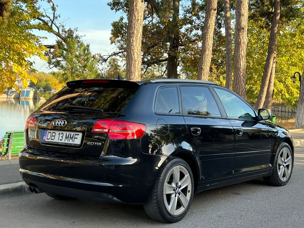 Audi a3 2009 facelift 2.0 tdi  cbab manuala 6 trepte