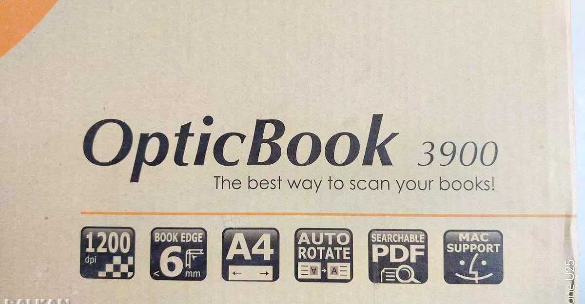 Plustek OpticBook 3900