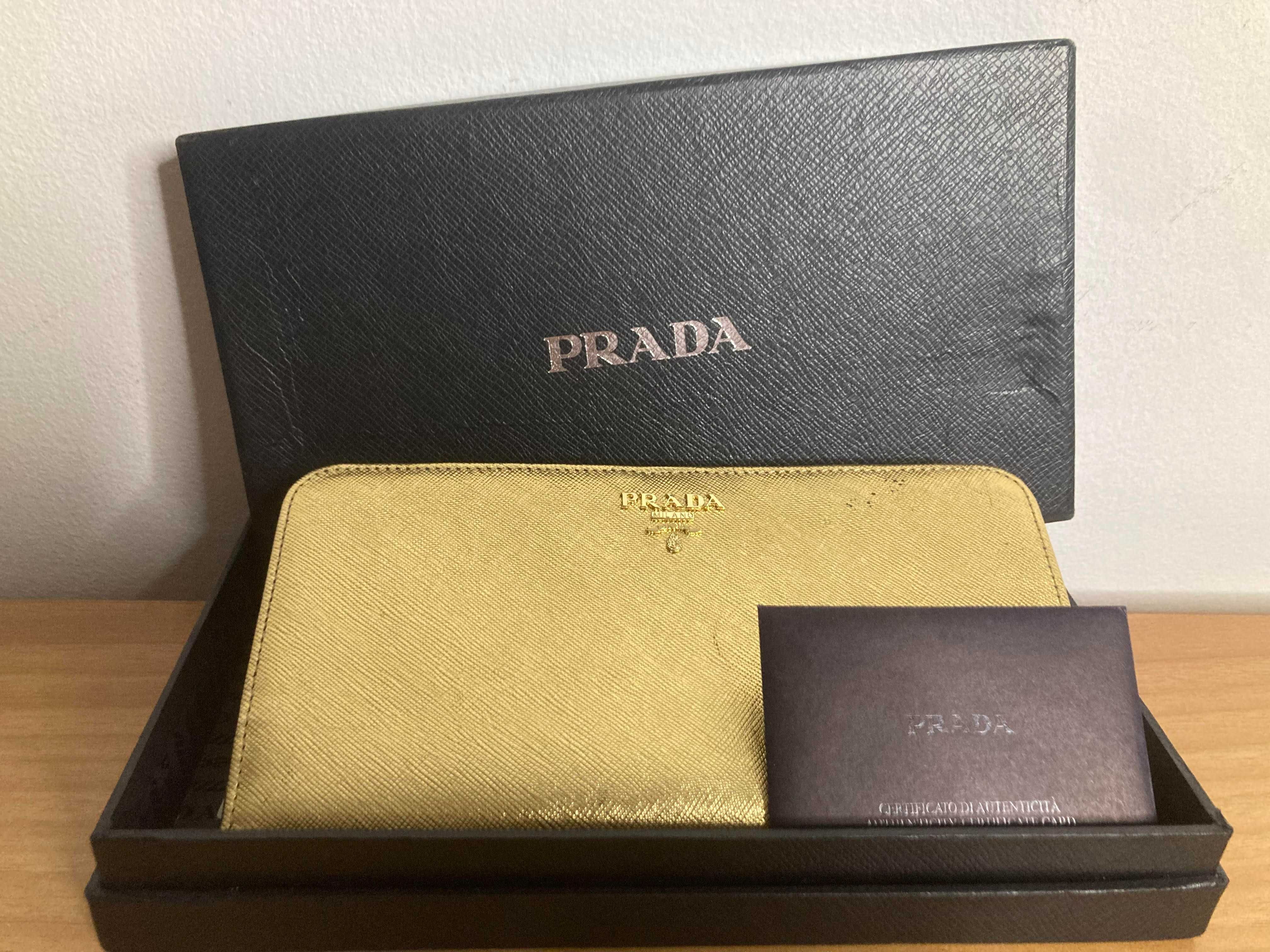 (Prada)(Milano) 'Wallet' "SAFFIANO GIFT" UNISEX