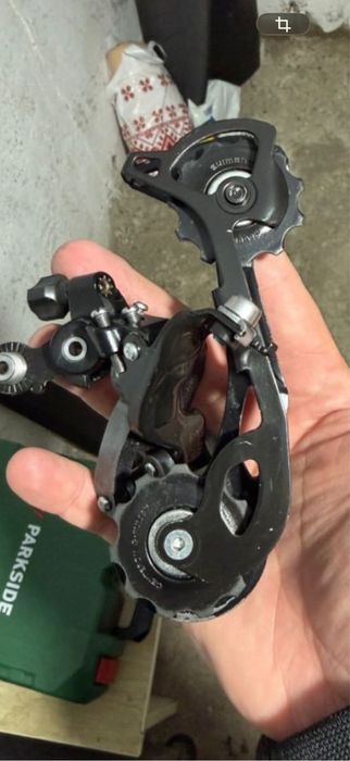 Set Shimano Alivio+Pinioane+Lant/9viteze