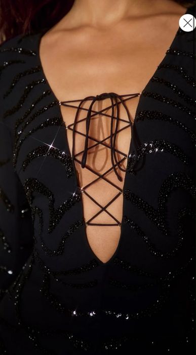 Черна рокля oh polly