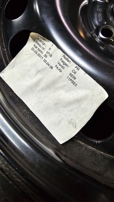 Roata rezerva Opel 5x110 R16