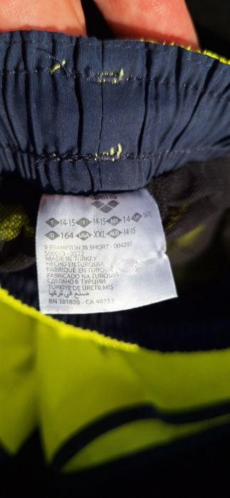 Sort plaja copii ARENA Brampton Jr Short Swim Trunks - varsta 14 Ani