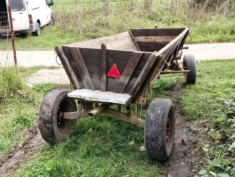 Căruța de tractor cu proțap