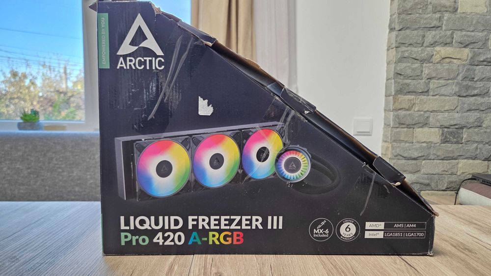 ARCTIC Liquid Freezer III Pro 420 ARGB водно охлаждане CPU