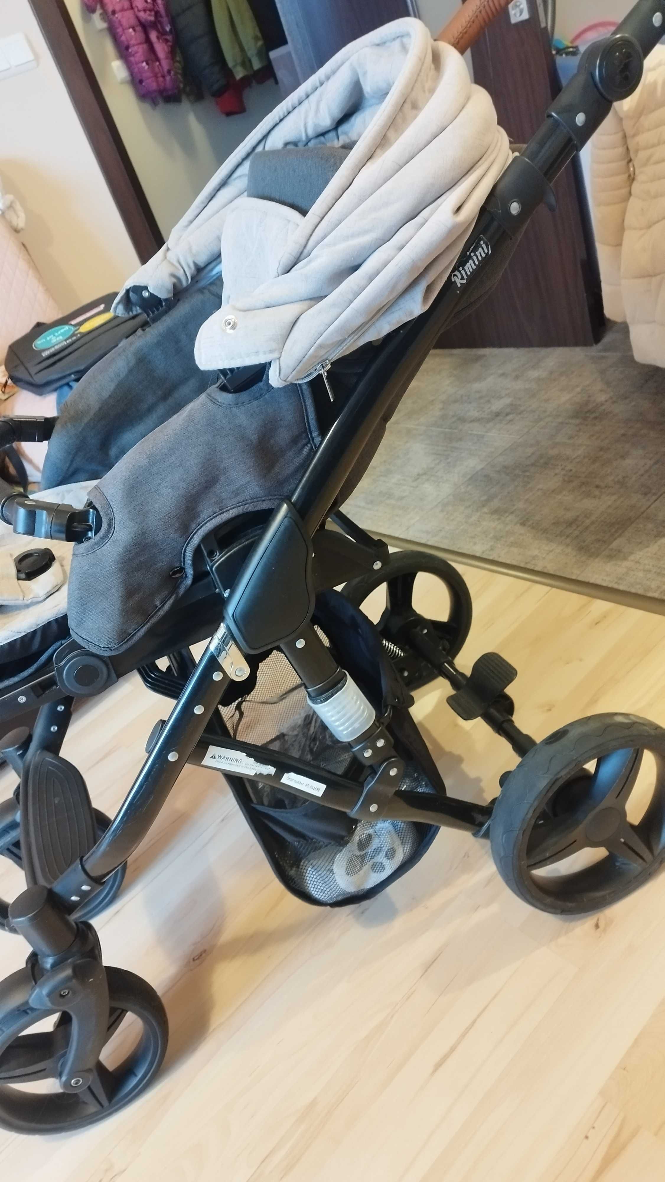 Количка Lorelli Rimini 2в1 + кошница за кола