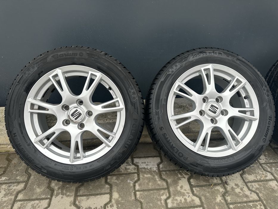 Roti iarna originale Seat Leon 205/55R16