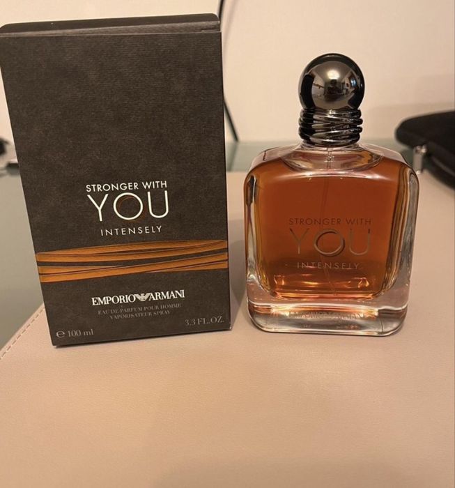 Armani stronger with you intensely