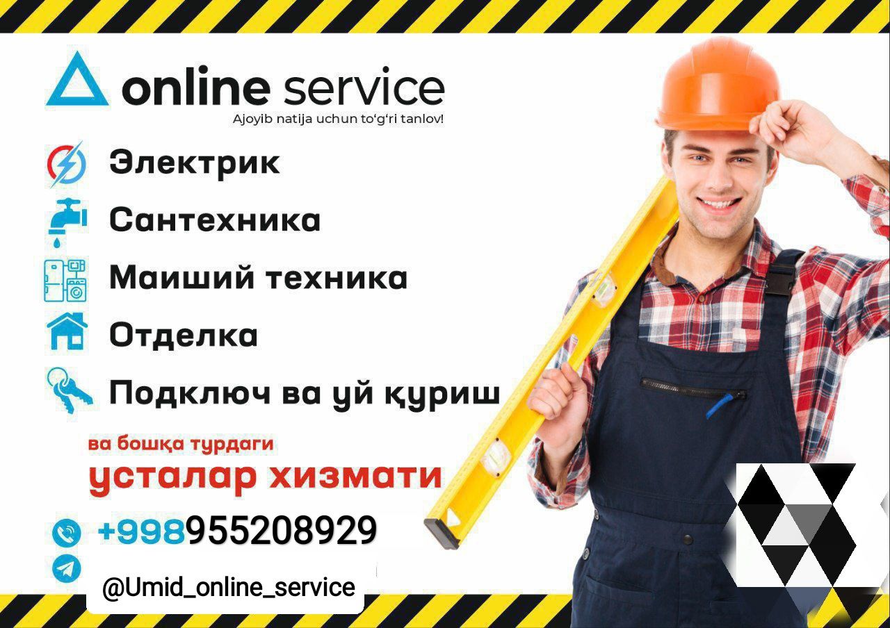 Online service USTALAR XIZMATI