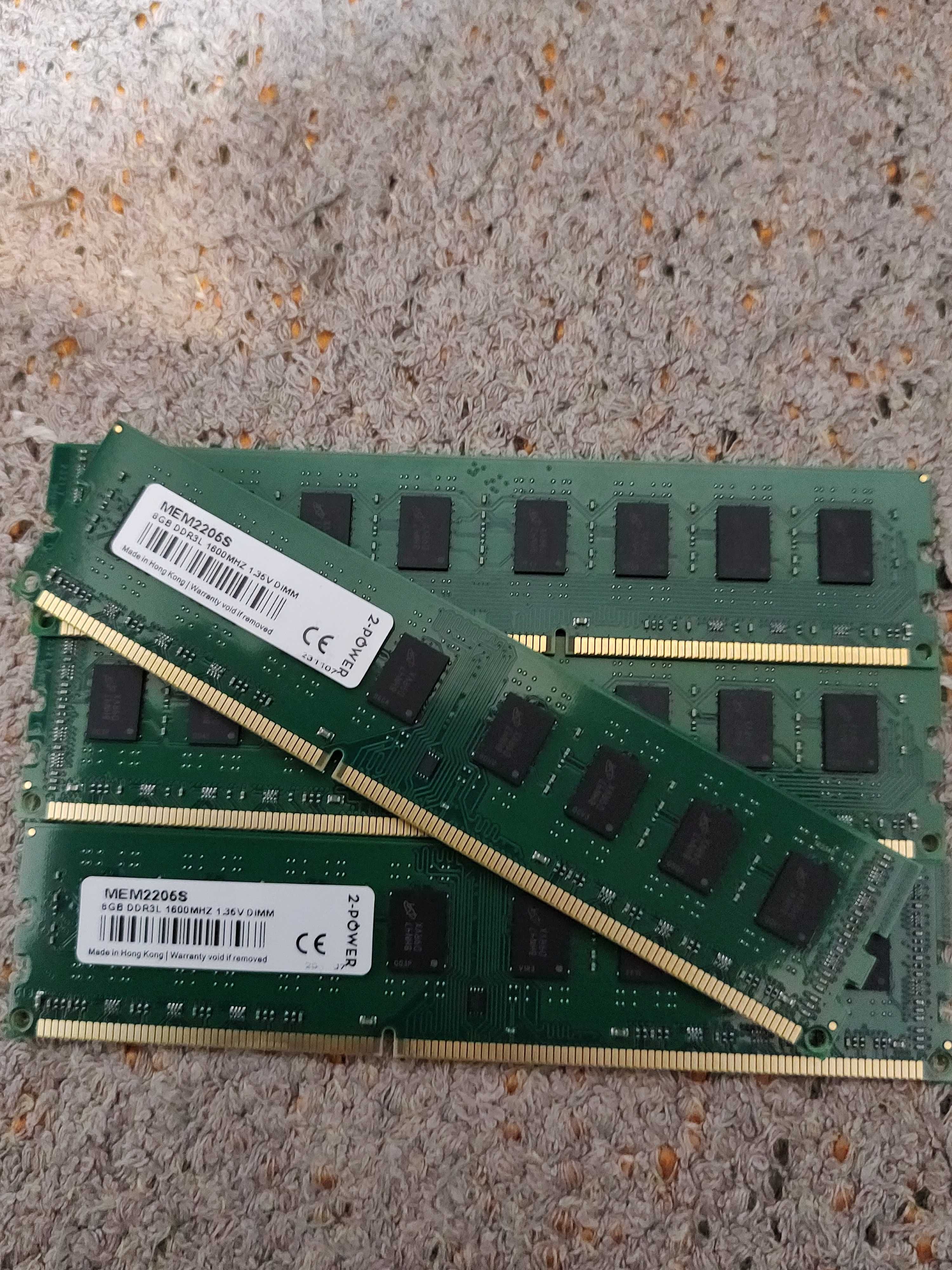 32 GB DDR3 1600mhz