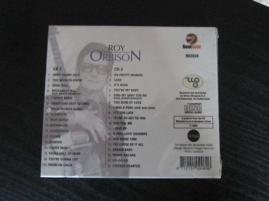 cadou rar CDx2  Roy Orbison  35 tracks Real Gold 2003 UK  sigilat
