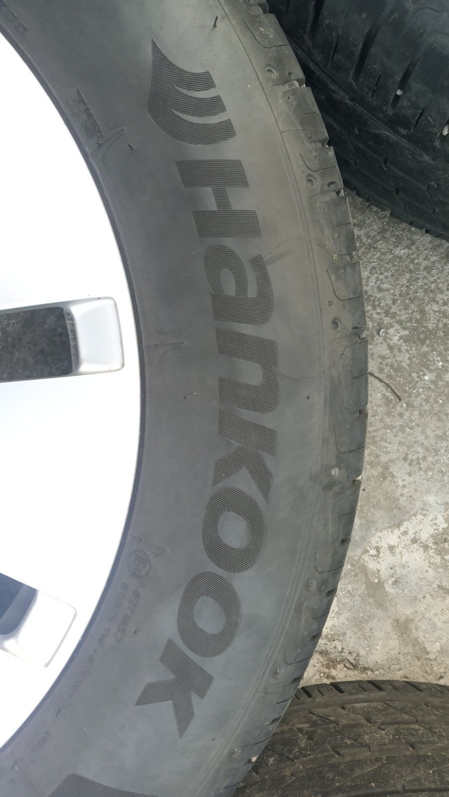 Оригинални джанти 18 с гуми Hankook за Мерцедес