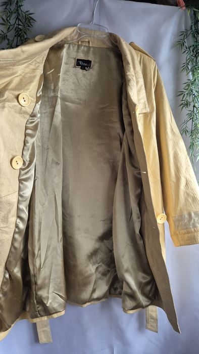 Pardesiu/trench piele naturala nr.M