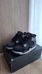Jordan 4 black canvas