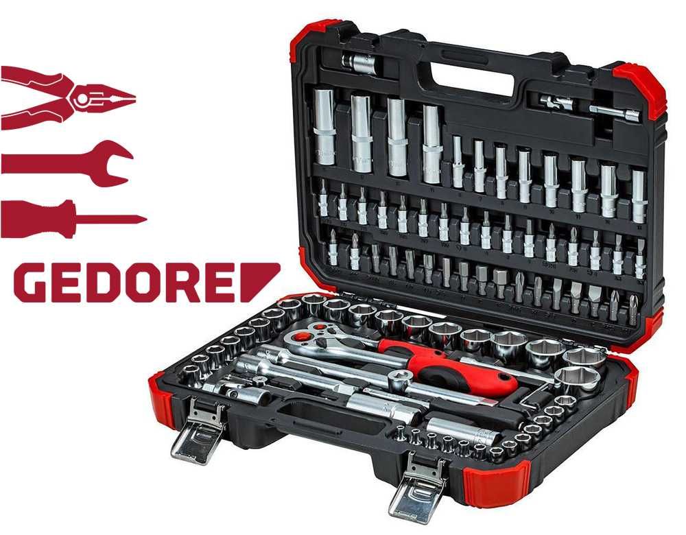 Гедоре комплект инструменти 94 части, 1/2"-1/4", GEDORE RED R46003094