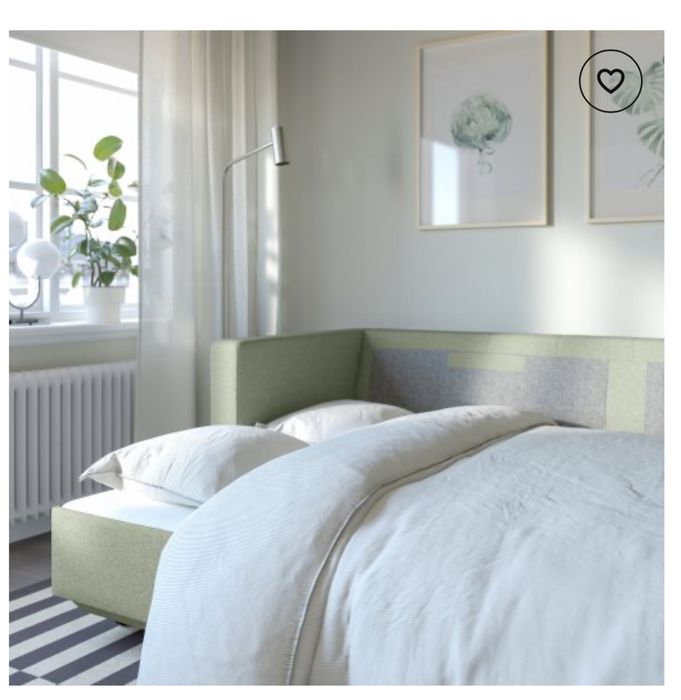 LANDSKRONA 3-местен разтегателен диван