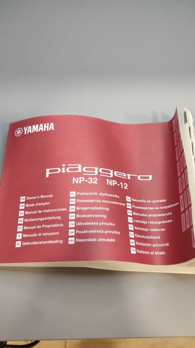 Pian electric portabil Yamaha NP-32WH 76 Clape/12W/Cutie/ca nou! ID434