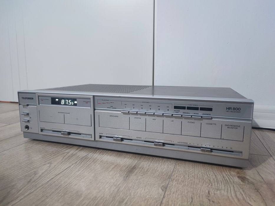 Amplituner Telefunken HR 800 amplificator statie tuner radio