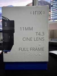 Irix 11mm T4:3 cinematic canon