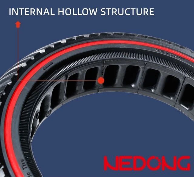 Cauciuc plin trotineta electrica de 10x2.5 (60/70-6,5) 45mm