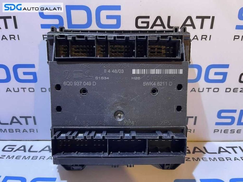 Unitate Modul Calculator Confort Comfort Skoda Fabia 1 2000 - 2008 Cod 6Q0937049D 5WK48211D