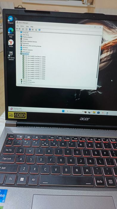 Noutbuk Acer Gaming