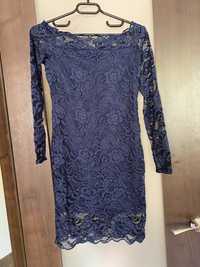 Нова тъмносиня рокля H&M, 38ми размер