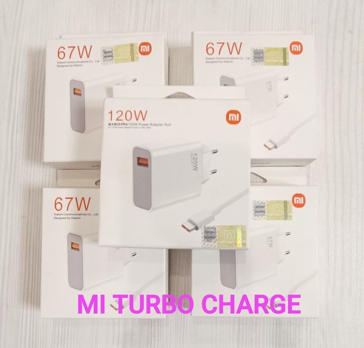 Зарядка Самсунг Xiaomi 67w. OPPO.Быстрая зарядка  25W 45W.REALME 65w